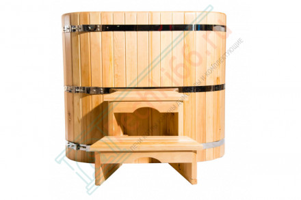 Купель кедровая овальная 78х120х100 (НКЗ)