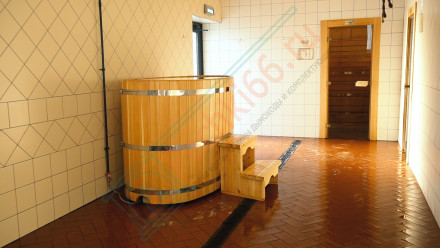 Купель кедровая овальная 78х120х100 (НКЗ)