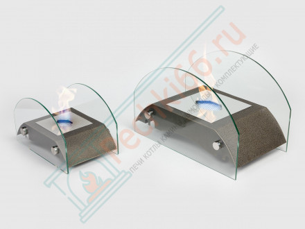 Биокамин настольный мост S, бронза (LuxFire)