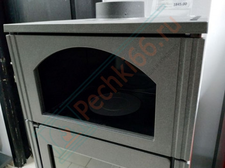 Чугунная печь-камин Laguna, коричневая (Plamen)