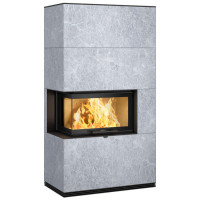 Печь-камин i41T талькомагнезит, стекло слева (Contura)