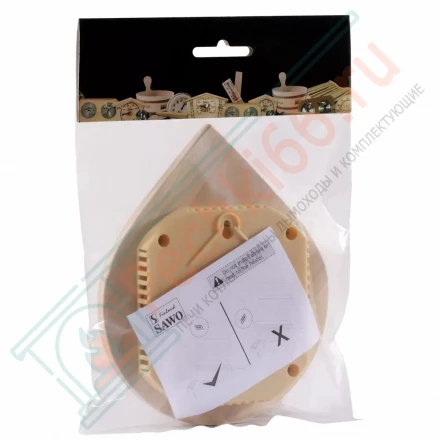 Термометр капля 250-TD, кедр (Sawo)