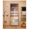 Дверь для бани и сауны Эталон, прозрачная 10мм, 200х80 см (по коробке) (DoorWood)