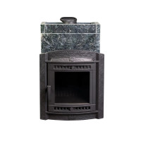 Печь для бани Атмосфера L, в облицовке пироксенит ProMetall