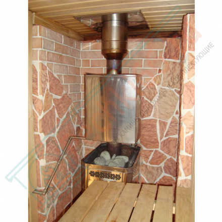 Плитка прямая Шамот макси (0.8 м2 в коробке) (Терракот)