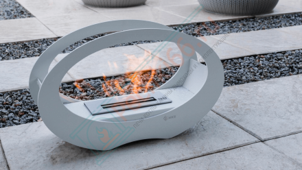 Биокамин ECHO, белый (Kratki)