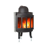 Чугунная топка NI-25 со складными дверцами (Nordpies)