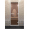Стеклянная дверь DoorWood Хамам Бронза 2100х800 (по коробке)