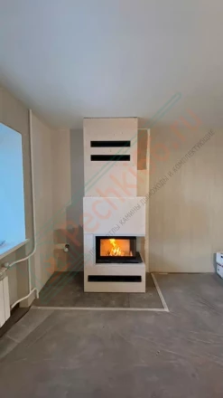 Каминная топка i40 под ключ (мотаж 18.05.2018)