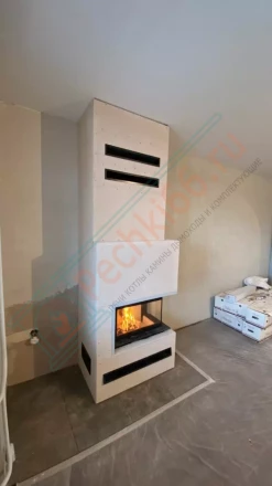 Каминная топка i40 под ключ (мотаж 18.05.2018)