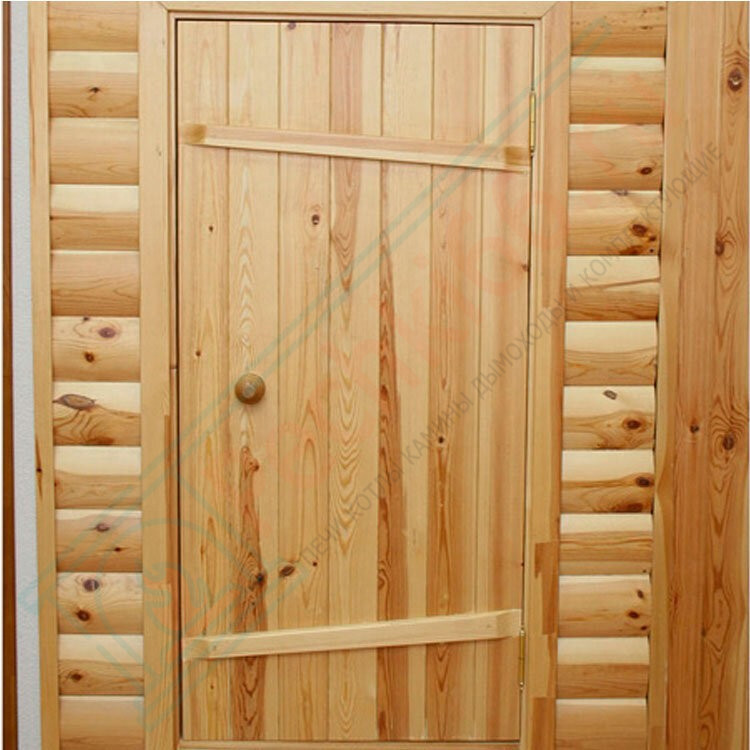 Деревянная дверь из досок Scandi Barn W019