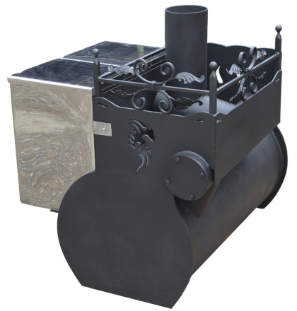 Банная печь Горыныч 3 большая дверь со стеклом (ТермоСфера)