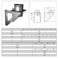 Опора без изол (AISI-321/0,8мм) d-250 (Вулкан)
