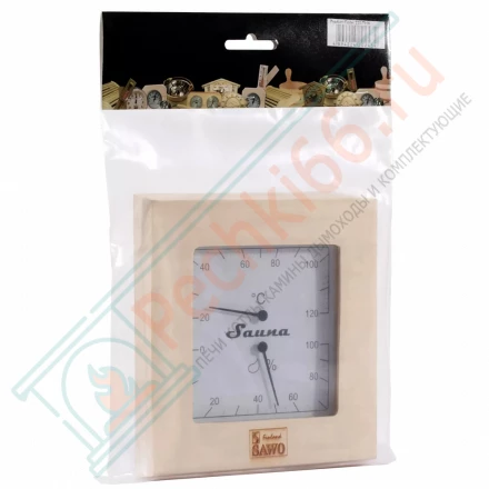 Термогигрометр 225-THA, осина (Sawo)