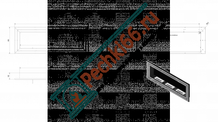 Биокамин JULIET/1800 (Kratki)