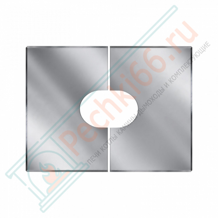 Фланец разрезной 21/32º без изол 720х830 на трубу V50R (AISI-304/0,5) d-115/215 (Вулкан)