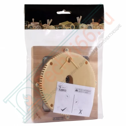 Термогигрометр 225-THD, кедр (Sawo)