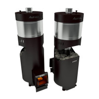 Печь для бани Aurora 160 Trio long black (Grill’D)