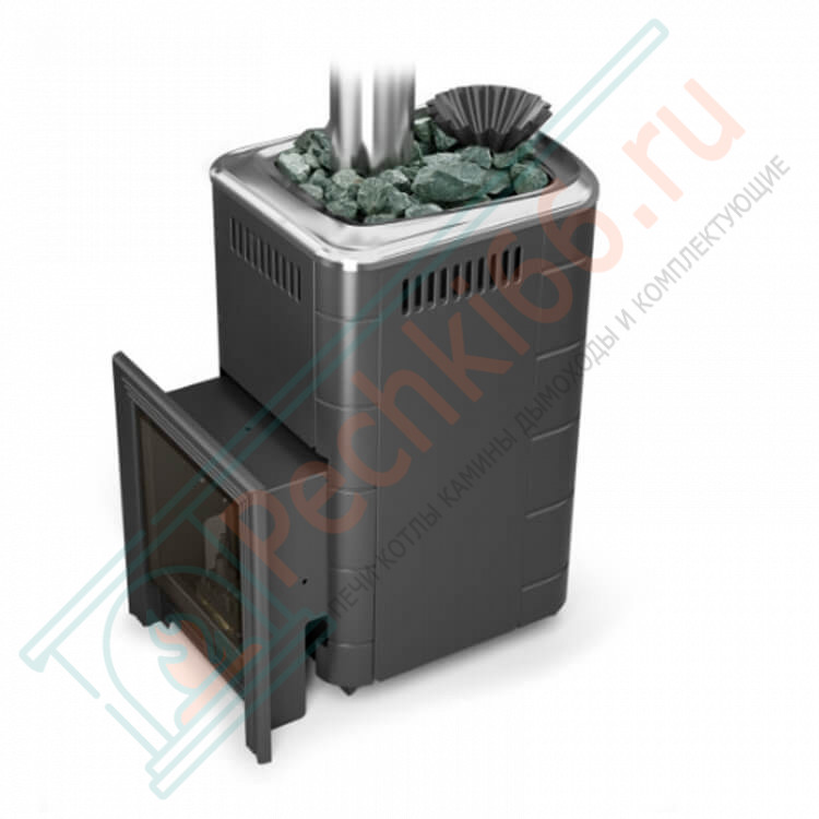 Печь для бани Таймыр 2017 Inox БСЭ ЗК антрацит (T.M.F) до 18 м3