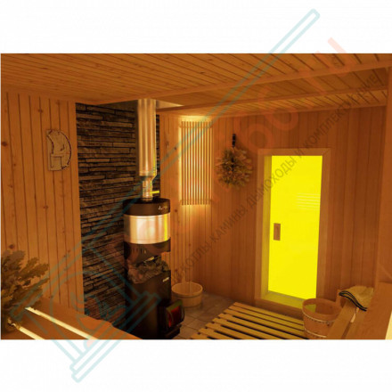 Печь банная Aurora 160 Trio window black (Grill’D)