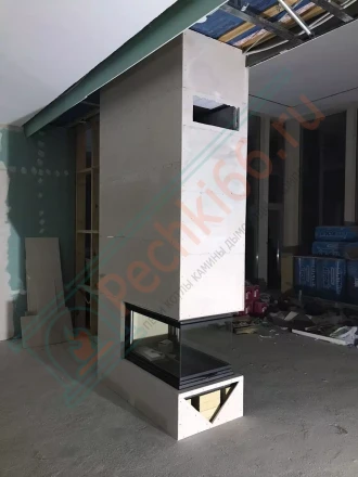 Топка Piazzetta MA 272 SL под ключ (монтаж 01.2018)