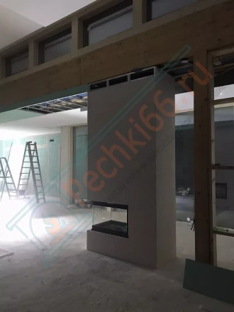 Топка Piazzetta MA 272 SL под ключ (монтаж 01.2018)