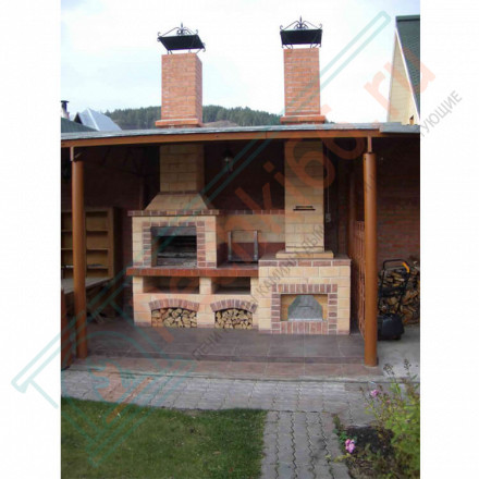 Плитка прямая Тайсон Классик Мега (0.7 м2 в коробке) (Терракот)