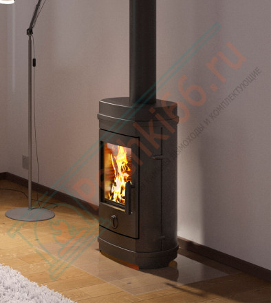 Чугунная печь-камин F7 (Everest) до 140 м3