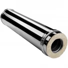 Сэндвич труба V50R с изол L=1000 (AISI-321/0,5-ОЦИНК/0,5) d-120/220 (Вулкан)