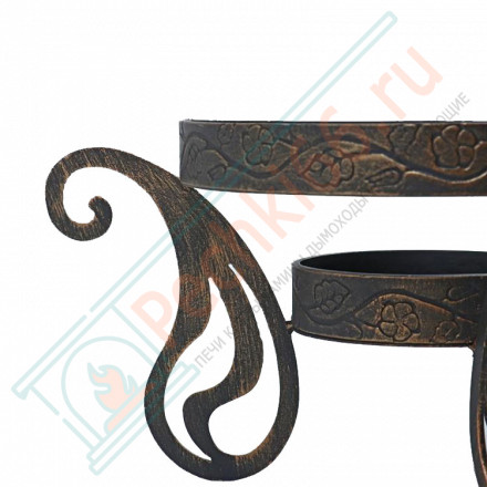 Подставка под садж/казан с угольницей "Инь-Янь"