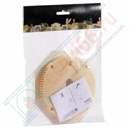 Термогигрометр восьмигранник 241-THA, осина (Sawo)