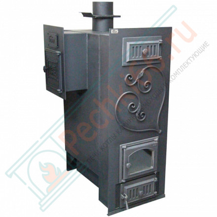 Банная печь № 03Р с подогревом предбанника (Тройка) до 36 м3