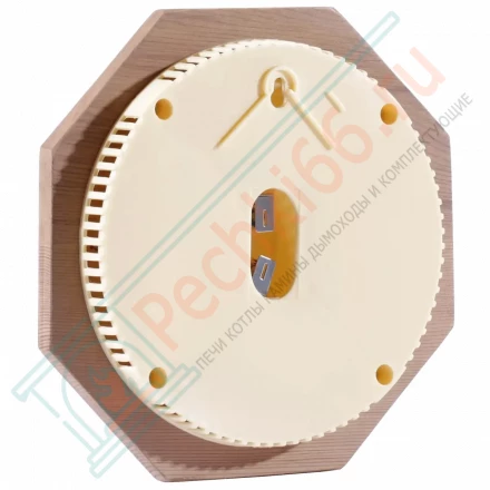 Термогигрометр восьмигранник 241-THD, кедр (Sawo)