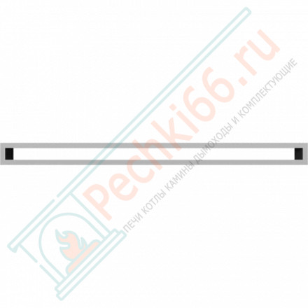 Каминная решётка стальная Tunel/6/100/SZ (Kratki)