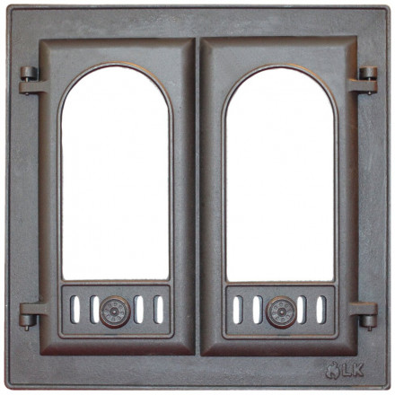 Дверка каминная чугунная LK 300 (LK)