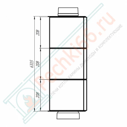 Облицовка чугунной трубы пироксенит элит (ProMetall)