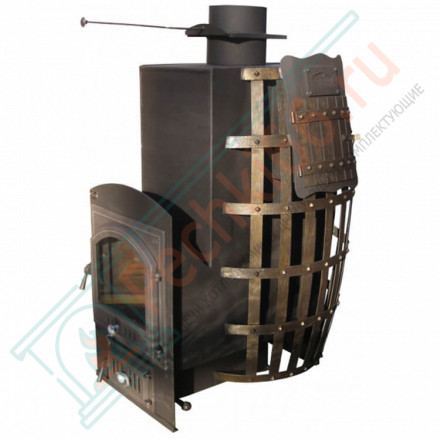 Печь для бани № 01Р бочка (Тройка) до 30 м3
