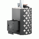 Чугунная банная печь Etna 24 ДТ- 4 Закрытая каменка (Этна)