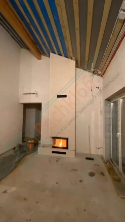 Каминная топка Romotop HEAT R/L 2G S 70.44.33.23 под ключ (монтаж 09.2020)