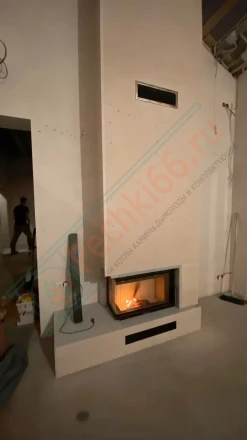 Каминная топка Romotop HEAT R/L 2G S 70.44.33.23 под ключ (монтаж 09.2020)