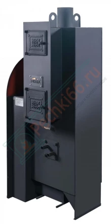 Печь для бани Готика 20 с подогревом предбанника (Тройка) до 24 м3