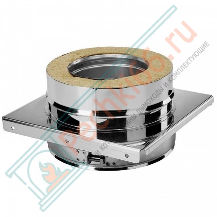 Опора V50R с изол (AISI-321/0,8- ОЦИНК-RAL/0,5) d-200/300 (Вулкан-Cerablanket)
