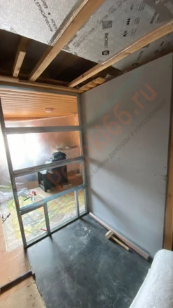 Печь для бани ИзиСтим Ялта 15 хохлома под ключ (монтаж 06.2023)