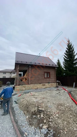 Печь для бани ИзиСтим Ялта 15 хохлома под ключ (монтаж 06.2023)