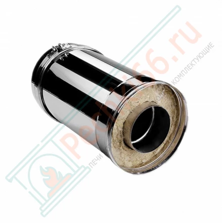 Сэндвич труба V50R с изол L=250 (AISI-321/0,8-AISI-304/0,5) d-104/200 (Вулкан)