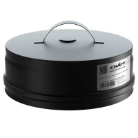 Заглушка внешняя (для трубы) (AISI-316L/0,8/ЭМАЛЬ) d-250 (Craft-HF-P)