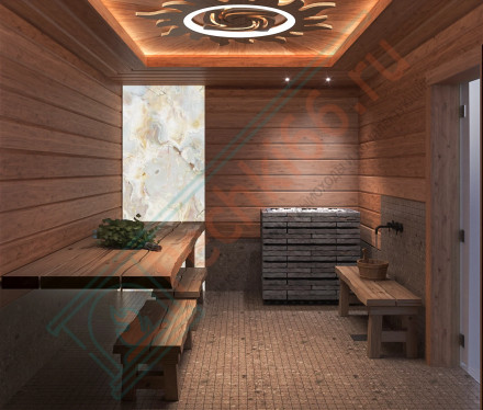 Электрическая банная печь Sangens W12B Brick