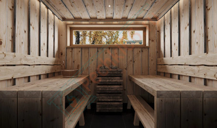 Электрическая банная печь Sangens W12B Brick