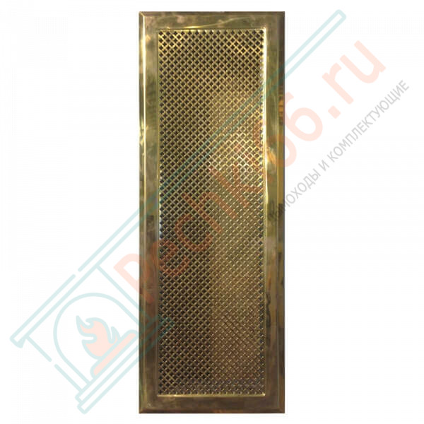 Каминная решетка 195х545, латунь (Megaprom)