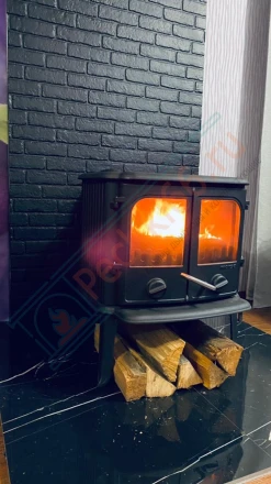 Печь-камин Morso Morsø 2110 под ключ (монтаж 10.2020)